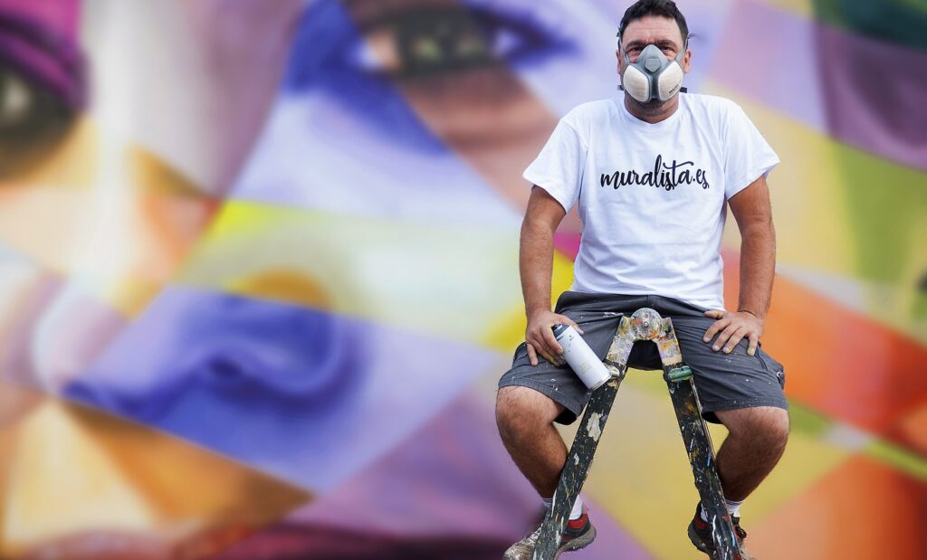 Alberto Peña, artista plástico y pintor muralista